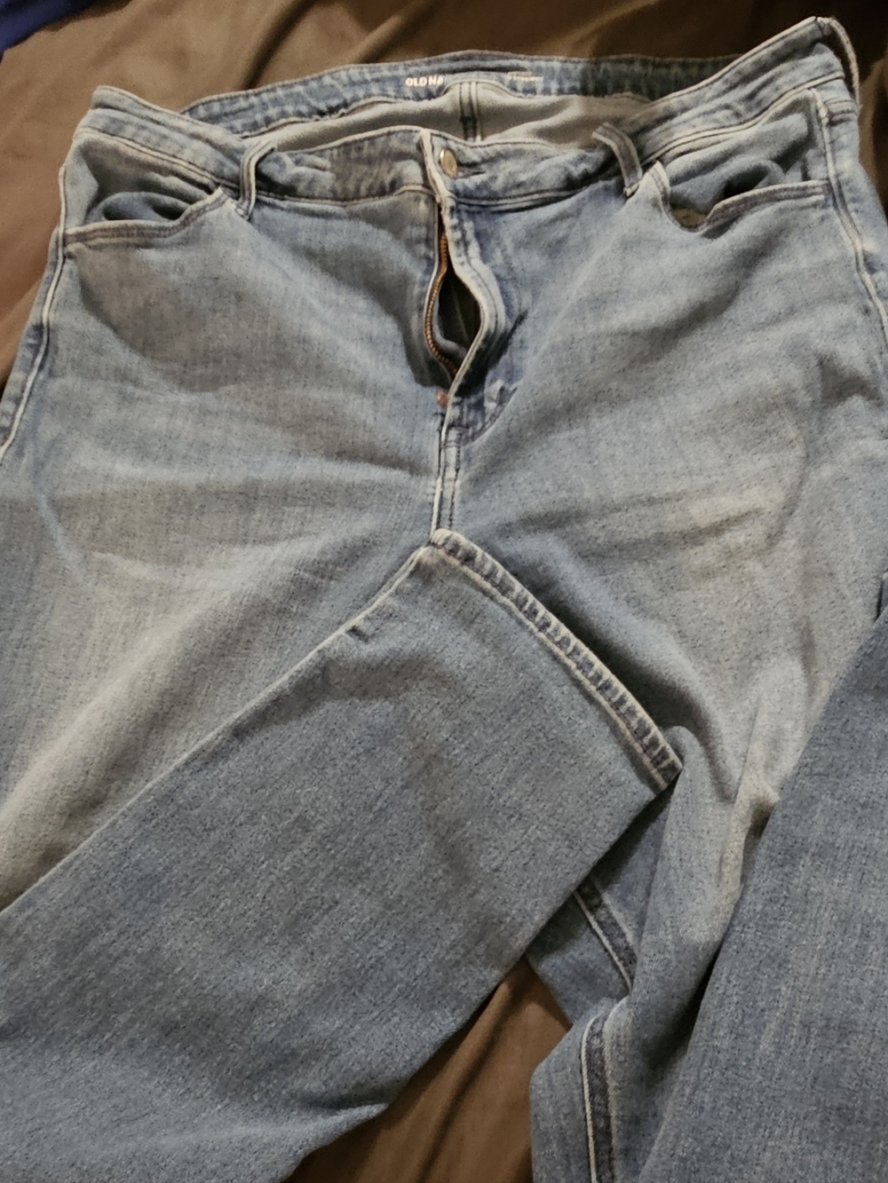 Old Navy Light Blue Women's Wow Straight Leg Jeans